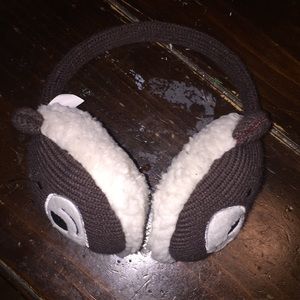 Ear muffs that have bears on the side